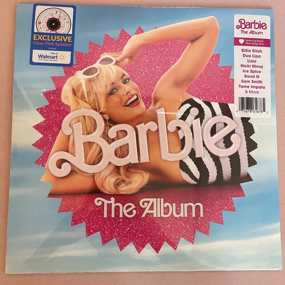 Barbie Other - Barbie The Movie pink splatter vinyl